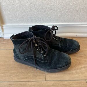 UGG Women’s Black Lace-Up Boots